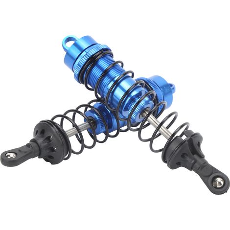 125-mm-Stoßdämpfer aus Aluminiumlegierung F81004 für TRAXXAS SLASH 2WD RC-Car (Blau) (1/5)