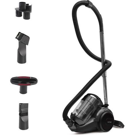 Vortex - Ziii - Noir - Aspirateur Sans Sac 3l - 700w - Technologie Cyclonique (1/5)