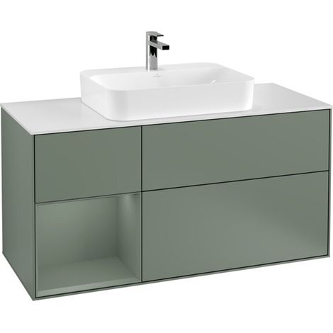 Villeroy & Boch G411GMGM Armoire sous lavabo Finion G41 (1/2)