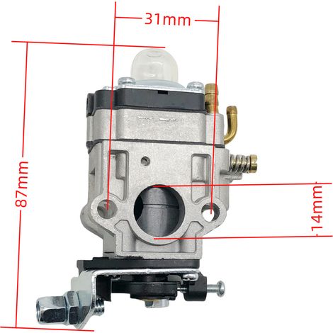 Carburateur für E43 E43WC E43CE MC43 MC43E MC43C 300486 909-123 (1/5)