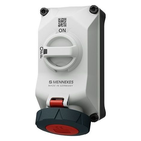 Mennekes Wandsteckdose DUO R 5704403G 32A4P3h 440V IP67