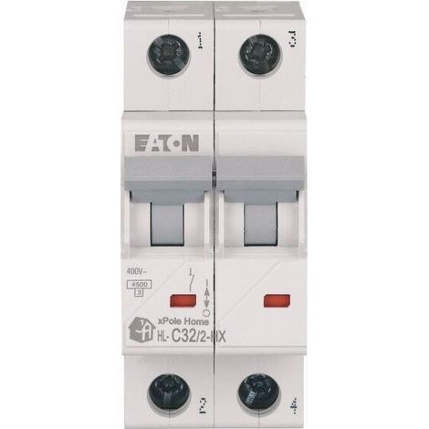 Interrupteur Eaton hn-c32/2 32A 6kA (1/2)