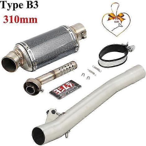 Système d'échappement Yoshimura pour moto Suzuki Bandit 600, silencieux à tube de liaison modifié, DB Killer, GSF600, GSF600S, 1995-2006 (Type B3) (1/5)