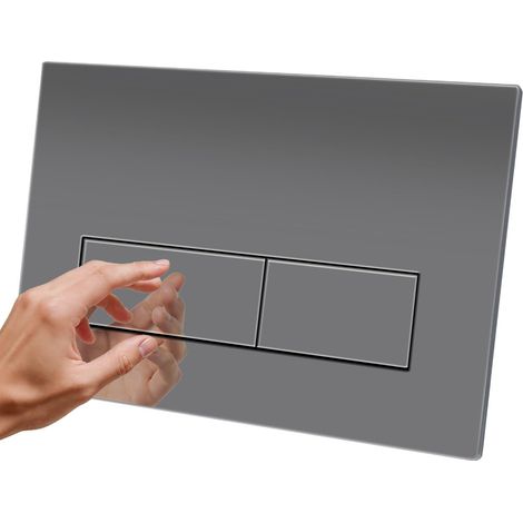 Plaque de Commande WC pour Sigma 01/20/30 Chromée (1/5)