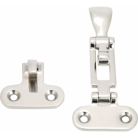 Anti Rattle Boat Latch, Marine Boat Hatch Latch Marine Boat Hasp Latch Stainless Steel Marine Boat Lock Boat Cabinet Hatch Latch Mirror Latch (1/5)