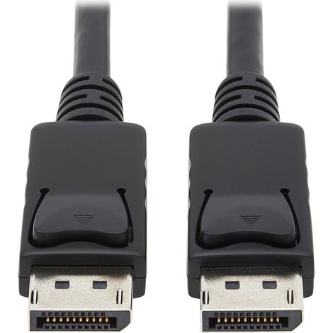 Câble DisplayPort - Eaton - P580-006 - Verrous de sécurité - 4K 60 Hz - Longueur 1,83 m