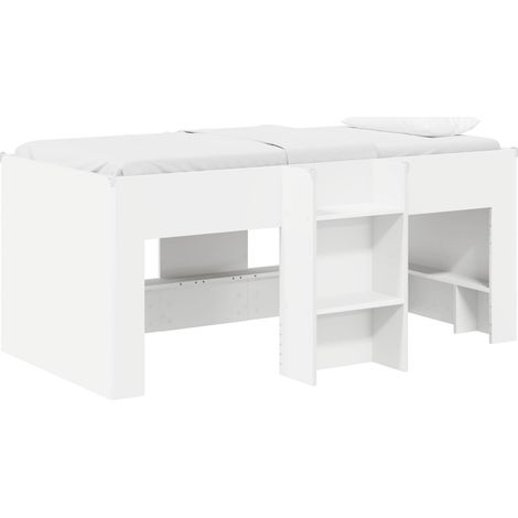 Maison Exclusive - Hochbett für Kinder 2 pcs Weiß 163 x 101,1 x 6