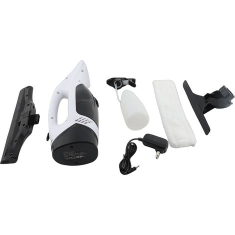 Nettoyeur Vitre Sans Fil Set Silencieux Portable Électrique – Outil Nettoyage Fenêtres Douche Verre Miroir Carrelage (1/5)