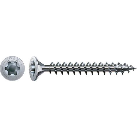Spax Vis bois Tête fraisée TORX T20 4X16 Filetage total WIROX-10 pièces
