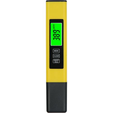 Nouvel Analyseur de Qualité de l'Eau 3 en 1 TDS EC Conductivité avec Compensation de Température et Fonction de Rétroéclairage-KZQ (1/3)
