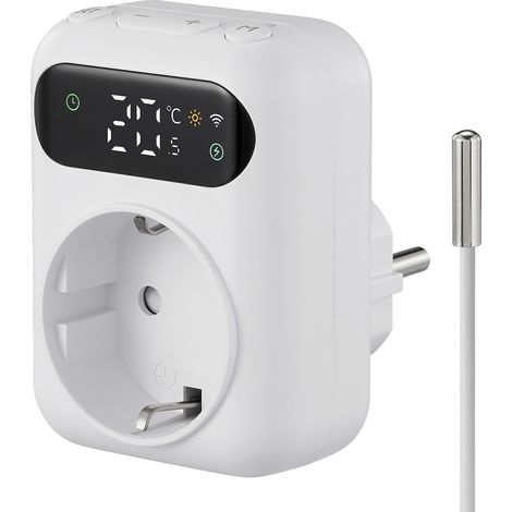 Sygonix SY-6824096 Universalthermostat Zwischenstecker Wochenprogramm 1 St. (1/5)