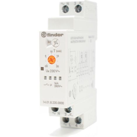 Finder 14.01.8.230.0000 autómata electrónico iluminación