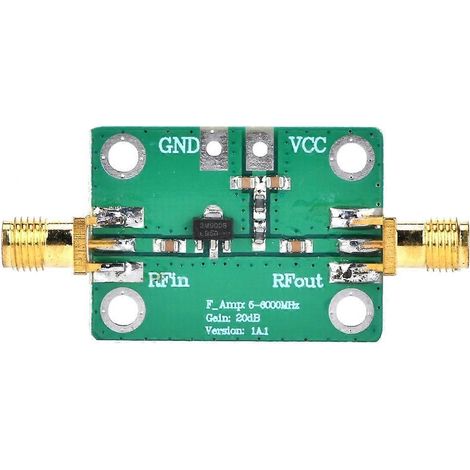 Amplificateur RF à large bande 5-3500 MHz, module LNA à gain élevé de 20 dB et faible bruit (1/4)