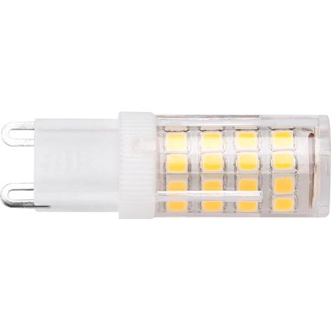 Ampoule LED G9 2835 220V à intensité variable et à économie d'énergie, culot céramique (5W, 51 LED, blanc chaud) (1/5)