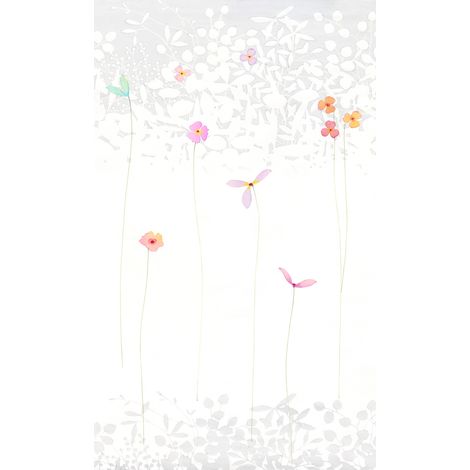 Papier peint panoramique romantique,minimaliste Satomi (1/3)