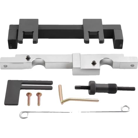Kit de herramientas de sincronización, acero de alta resistencia, 12 x 8 x 3 pulgadas, compatibilidad con motores de modelos específicos, herramientas de precisión, cumple con las normas de seguridad (1/5)