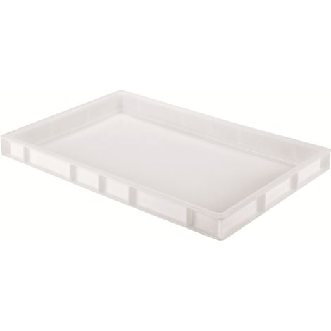 Bac à pâtons 600 x 400 x 55 mm 9 L - blanc - Gilac