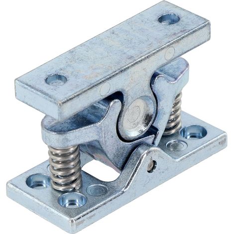 Loquet de porte à ressort, verrou double bille en alliage zinc (1/5)