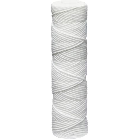 Cartucho filtrante - BWT - Bobinado 20 µm - Alta resistencia - Ideal para aguas cargadas - Retiene sedimentos gruesos