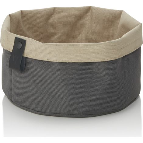 Sac à pain Ø 20 cm H 12,5 cm gris clair/kaki clair tétron FLIP TETRON - Was Germany (1/2)