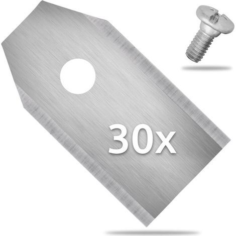 30 lame di ricambio per robot rasaerba Husqvarna Automower 0,6 mm (1/4)