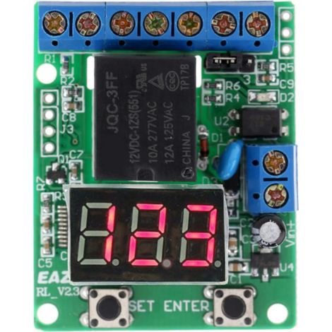 Circuit imprimé pour module compteur CT 1.1, relais temporisé (1/2)