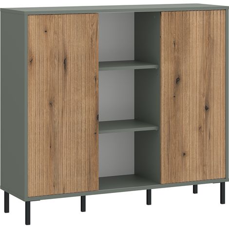 Sideboard in grau-grün mit Eiche PARMA-129 (1/5)