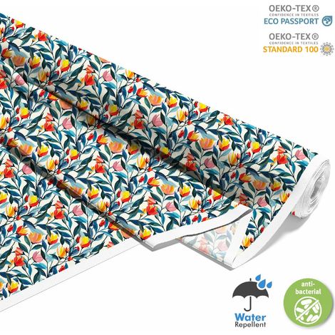 TESSUTI DECORATIVI PER ESTERNI OXFORD - Motivo primaverile I DX7523 (1/5)