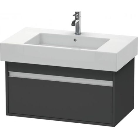 Duravit Ketho Mueble lavabo de pared 6690, 1 extraíble, 800mm,