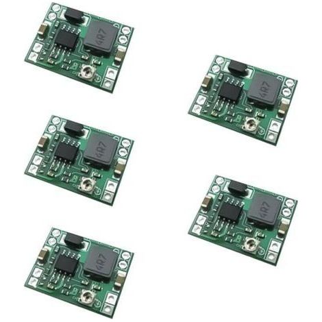 Module abaisseur DC-DC réglable MP1584EN (5 unités), convertisseur abaisseur 24 V vers 12 V, 9 V, 5 V, 3 V et 4,5 V-28 V vers 0,8 V-20 V, convertisseur de tension 3 A pour Arduino, LED, projets DIY et