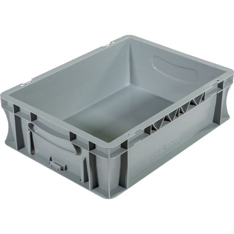 Bac palettisable norme Europe - Poignées fermées - 400x300x120 mm - 11 litres - 5000298 (1/5)