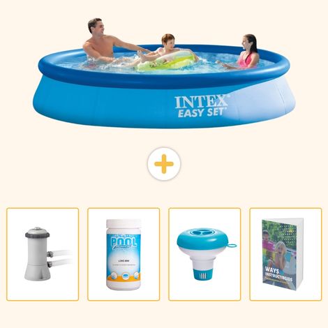 Intex Piscine Easy Set Ronde - 366x76 cm - 5-pièces SCB104 (1/5)