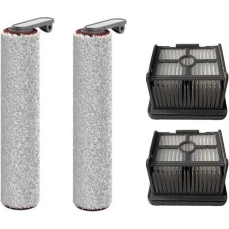 4 PièCes PièCes pour Dreame H12 Pro Lave-Sol Machine Aspirateur Accessoires Filtre Hepa Lavable Brosse à Rouleau Principal (1/4)