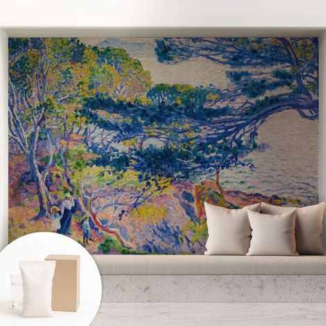 Carta Da Parati - Mural - Con Sala Da Pranzo - Camera Da Letto - Cameretta - Con Colla Gratuita Paesaggio impressionista 208x146 cm (1/5)