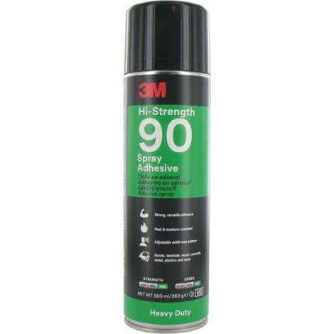 colla ad alta resistenza dell'aerosol 3M Hi-Strength 90 ad alta resistenza dell'aerosol (1/3)