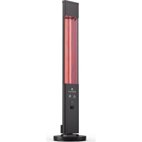 Blumfeldt Heat Guru 3000 calefactor radiante 3000W exterior control remoto (1/5)