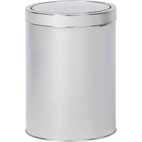 ANDREA HOUSE BA8589 Papelera Inox Brillo 5 Litros - ref: BA8589