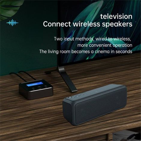 Adaptateur Bluetooth - Émetteur Récepteur - Bluetooth 5.0 - Pour TV PC Autoradio Casque Hi-Fi - 1 Pièce (1/5)