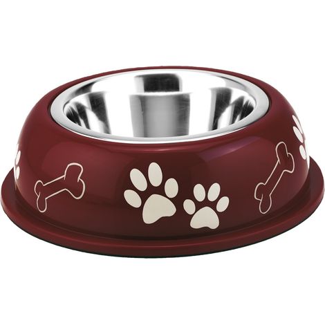 Gamelle pour Chien Rouge 25 cm 0,75 L