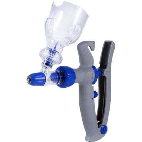 RHG Injecteur vétérinaire de 5 ml, seringue auto-recharge automatique pour bétail, poulet, mouton, porc (1/5)