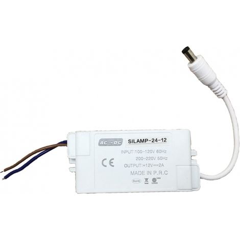 Trasformatore LED 12v 24w per Barre con Striscia LED inclusa K18-12V-24W