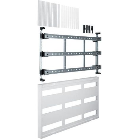 Hager Rama modulabile UD33B1 bianco capacità 108 moduli
