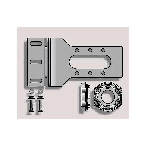 Equerre LT50/60 fixation mur ou plafond SOMFY (1/2)
