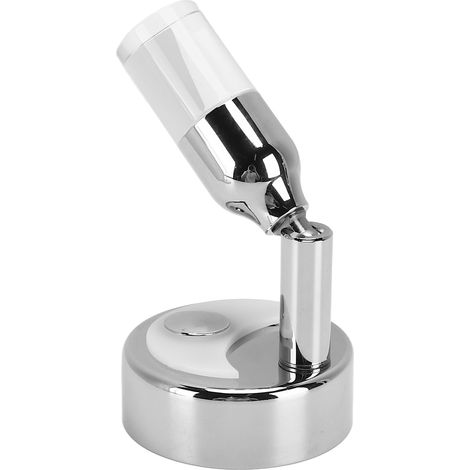 Lampe de lecture pour camping-car, interrupteur tactile, montage en surface, 3000K, 3W, éclairage nocturne LED blanc chaud, éclairage décoratif pour yachts et bateaux 12V. (1/5)