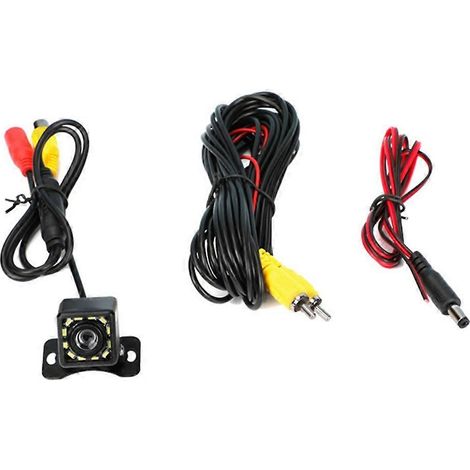 Caméra de recul grand angle HD pour voiture, vision nocturne, 12 LED, stationnement (1/5)