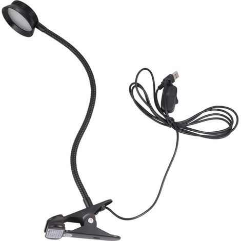 HOMSFOU Lampe de Lecture à Pince USB Flexible 4w et 6w pour Lit (1/5)