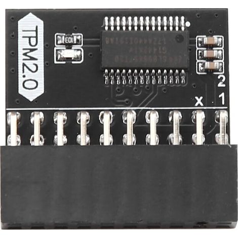 Módulo TPM 2.0 para Gigabyte de 20 pines / para LPC de 20 pines, módulo de seguridad TPM, módulo LPC para Win11, módulo para 20 pines (1/2)