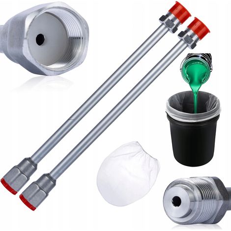 Lanza Para Pistola de Pintura Set 30 cm – 290 Bar Rosca 7/8'' 22 mm Uso Airless En Techos y Areas Altas (1/5)