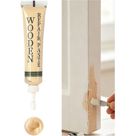 Kit de réparation pour stratifié, mastic bois d'érable, kit de réparation (1/5)