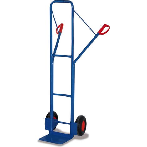 VARIOfit Stahlrohrkarren 250kg Tragkraft 1600mm Höhe Luftbereifung (1/3)